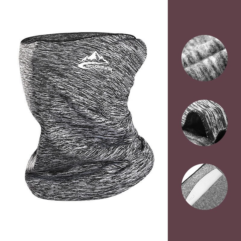 Cache-cou en polaire pour homme et femme, cache-nez thermique, couvre la moitié du visage, pour le cyclisme, le Snowboard, la randonnée, le Ski: B
