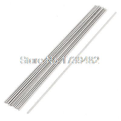15Pcs Lathe Tools Steel Rod 1mm Dia 100mm Long Round Stock