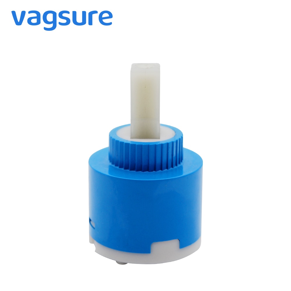 40mm Keramische Schijf Cartridge Cold &amp; Inlaat Water Mengkraan Douche Kraan Mixer Column Bar Tap Bad Plastic valve Badkamer