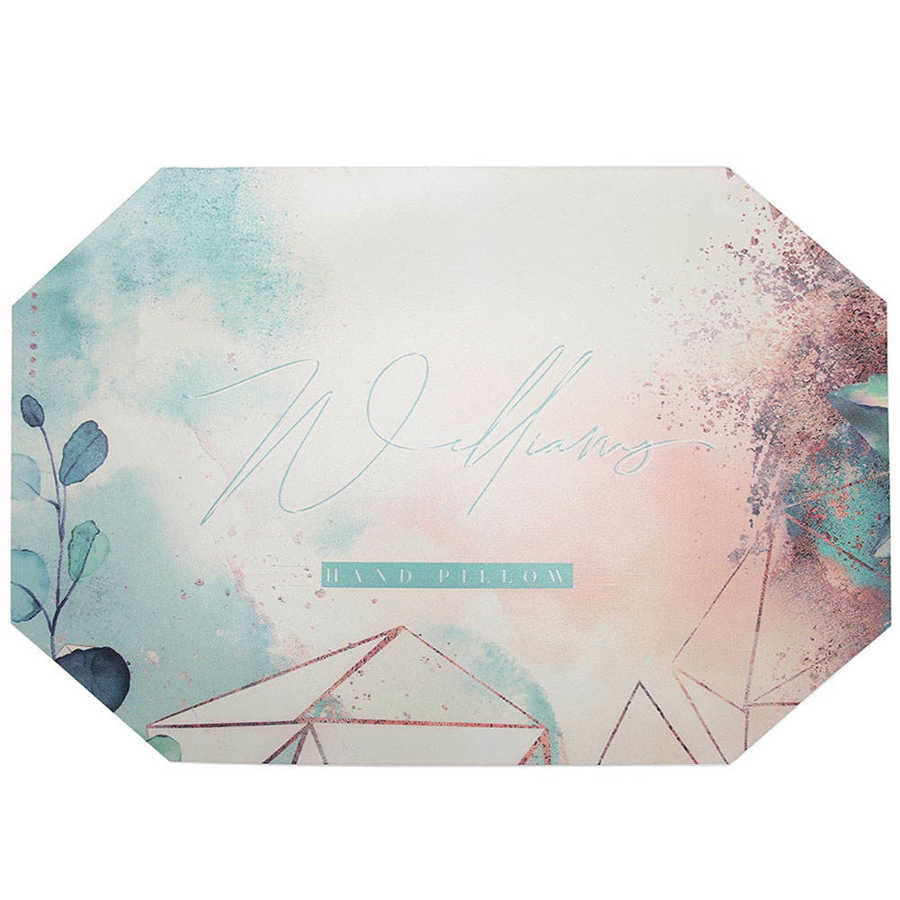 PU Leather Detachable Nail Art Pillow Washable Hand Pillow Cushion Manicure Hand Rest Cushion Waterproof Manicure Table Mat: Graffiti Mat