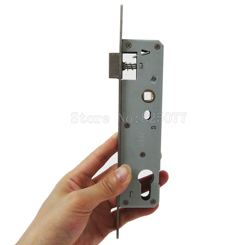 1PCS Brand European Style Narrow Mortise Lock Body Aluminum Door Lock 8520/8525/8530/8535 Lock Body KF195