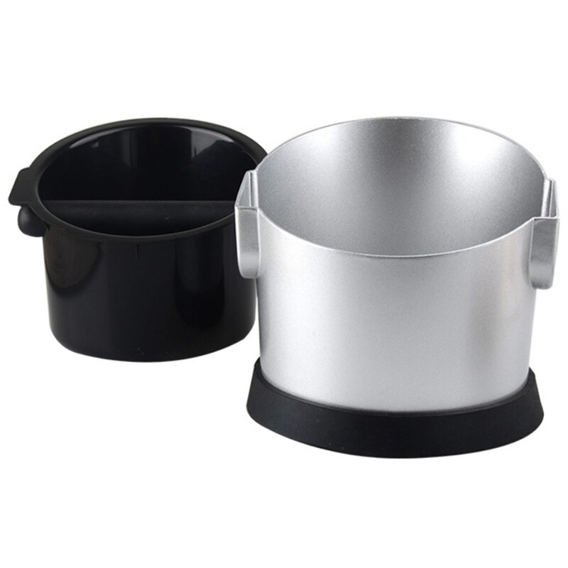 Coffee Knock Box, Espresso Knock Box Practical Coffee Knock Container Coffee Grounds Box Bucket Accessory for Milk