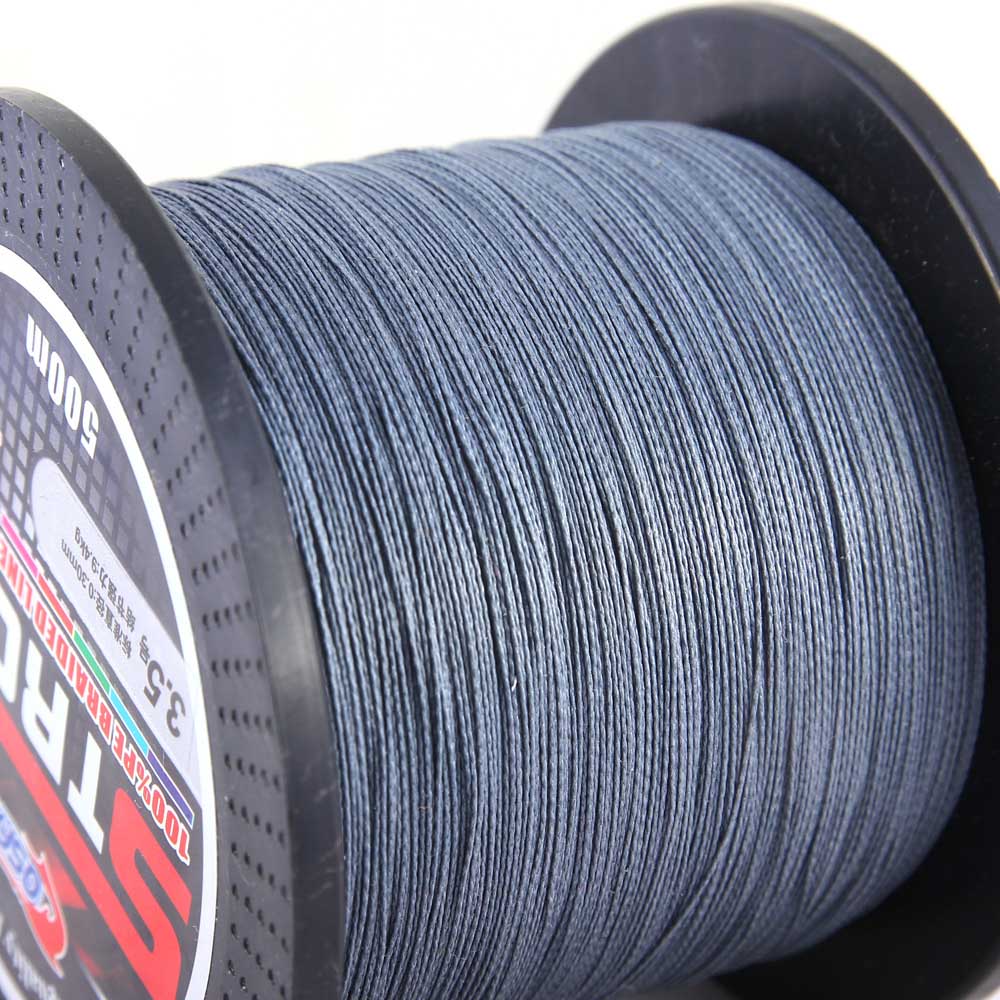 500m PE Angelschnur 4 Stränge Geflochtene 0,4 #-10 #4,8-50 kg Multifilament PE Linie draussen Locken Salzwasser Süßwasser Fluss Angeln
