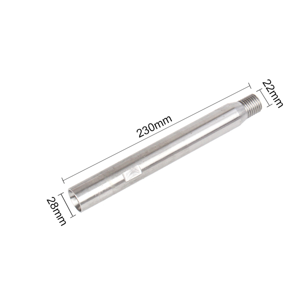 Length 160/200/230/250/300/400/500mm 1Pc Diamond Core Bit Extension For M22 Thread Extension Rod For Diamond Drill: 230MM