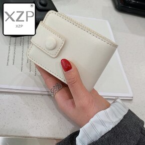 XZP Women Small Cosmetic Bag Leather Lipstick Bag Case Cover Earphone Jewelry Bag Ladies Girls Makeup Bags: Beige