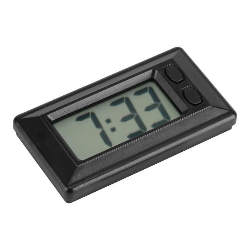 Portable Mini Digital Car Electronic Clock Electronic Watch LCD Display Digital Time Clock For Home Table