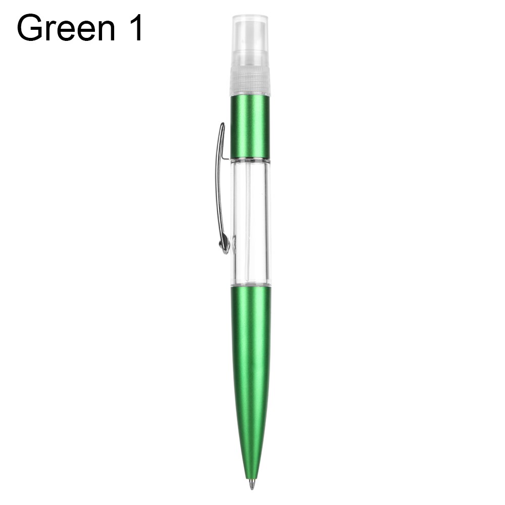1 PC Portable Multifunction Spray Ballpoint Pen Refillable Disinfectant Pen Practical Mini Travel Perfume Bottle Writing Tools