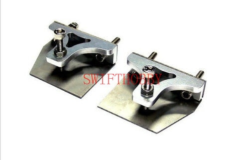 2pcs CNC Trim Tabs 38mm X 30mm set for small electric nitro rc boat