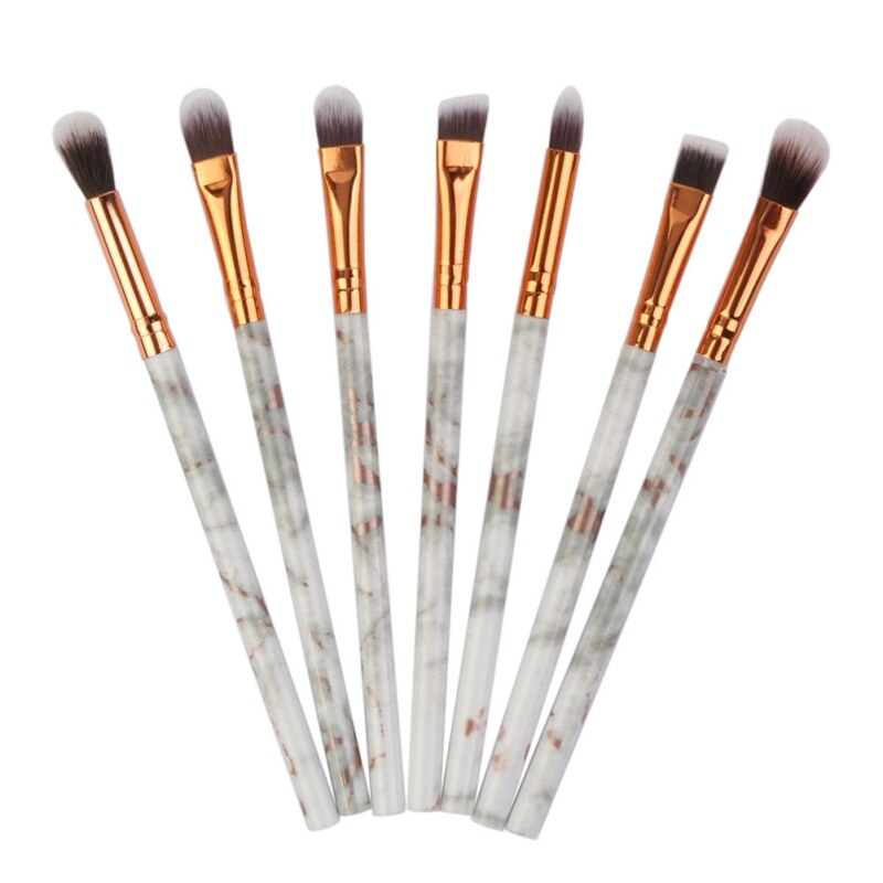 Set van 7 make-upkwasten voor cosmetische foundation, poeder, oogschaduw en make-upkwasten, eenvoudig te gebruiken