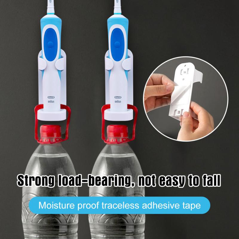 Household Electric Toothbrush Holder Stand Rack Wall-Mounted Toothbrush Holder Space Saving Bathroom Organizer Accessories