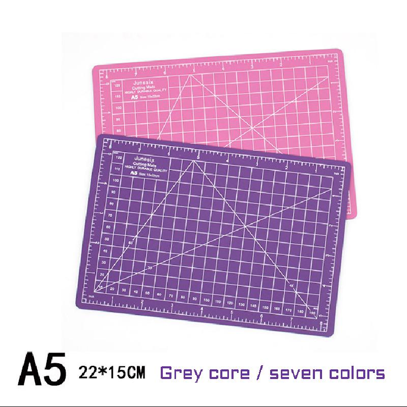 A5 Model Snijden Pad Papier Snijden Pad A5 Dubbelzijdige Snijplank Auto Healing Pvc Rubber Stempel Graveren Pad schaal Plaat