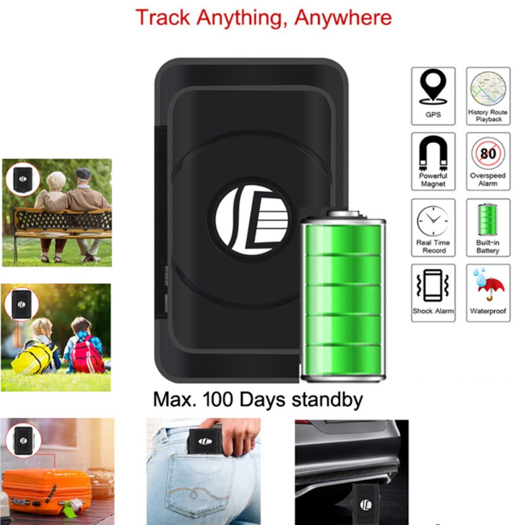 Micro Positioning Tracker Car Vehicle Wireless Portable GPS Locator Waterproof