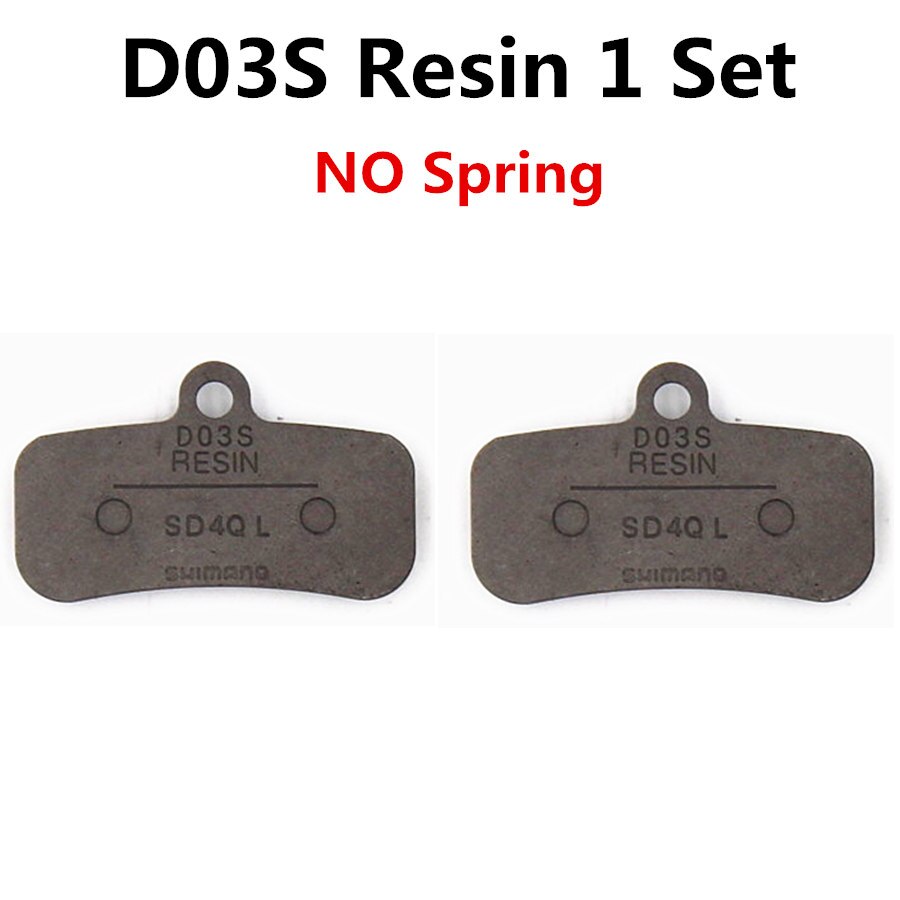 SHIMANO H01A Pads DEORE XT SAINT ZEE DEORE H03A H03C D03S D01S Cooling Fin Ice Tech Brake Pad Mountain M8020 M820 M640 brake Pad: D03S Resin 1 SET