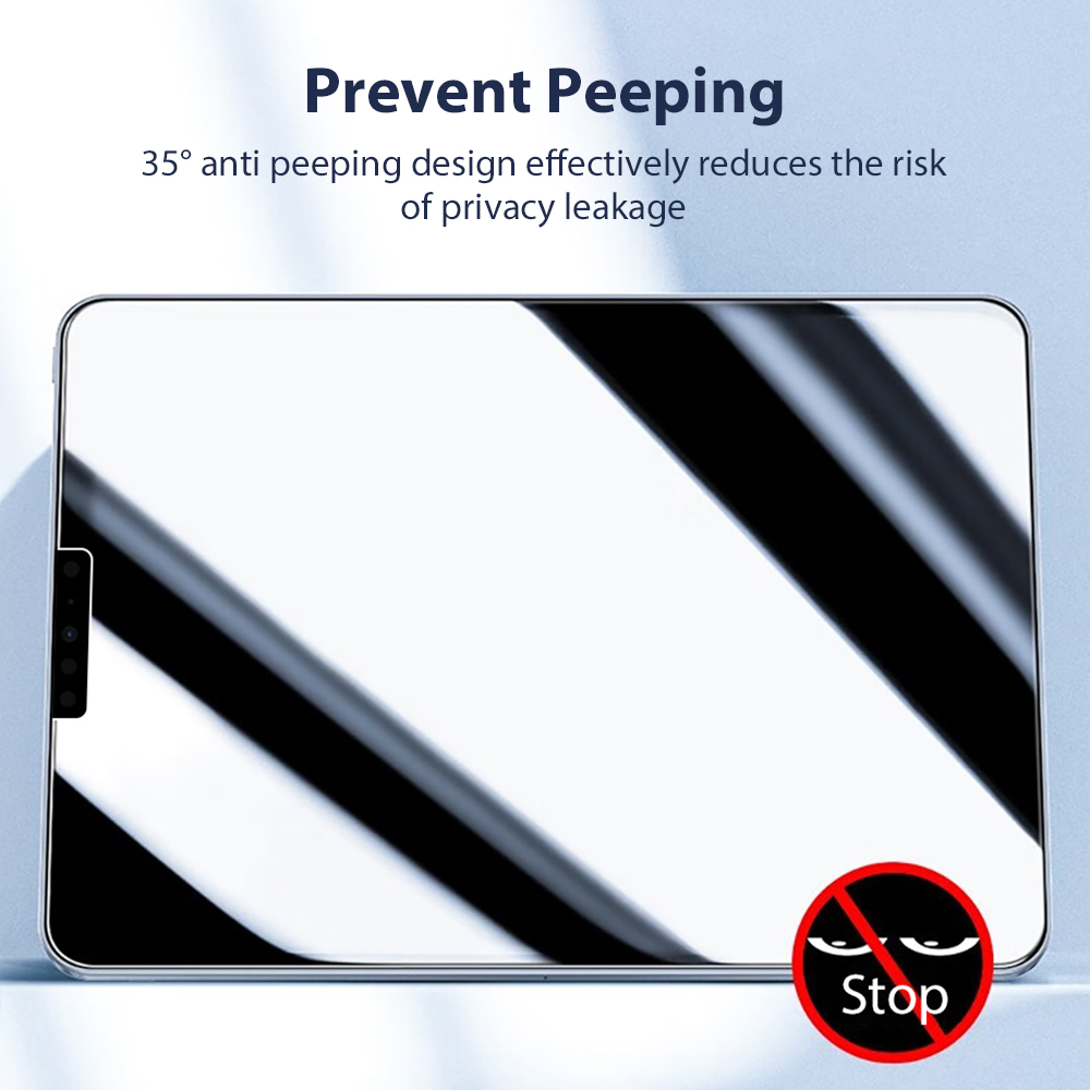 Privacy Glass For iPad Pro 12.9 11 6th 12 9 9th 10th Gen 10.9 Screen Protector For iPad Air 5 4 3 Mini 6 10.2 Anti Peeping Film