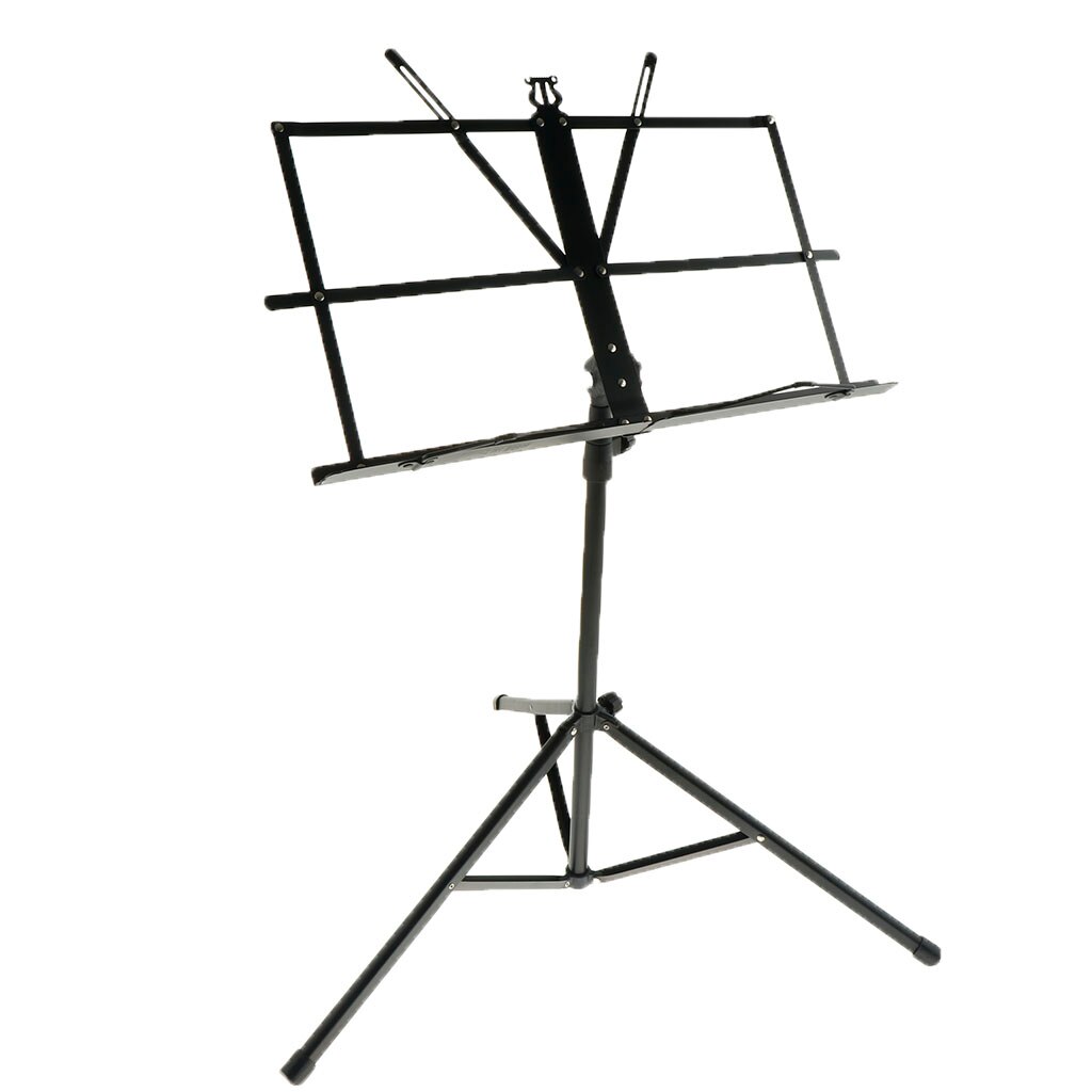 1 Piece Sheet Music Stand Holder For Violin Viola Cello Accessory Black