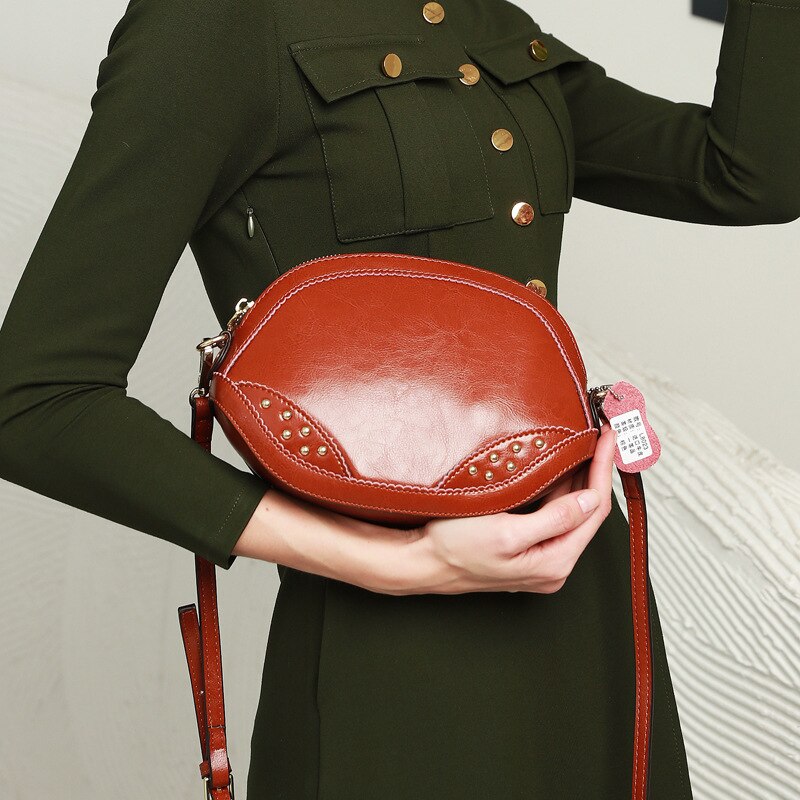 Shell Package Mini- Portable Mobile Phone Package Concise Diagonal Single Shoulder Package Tide