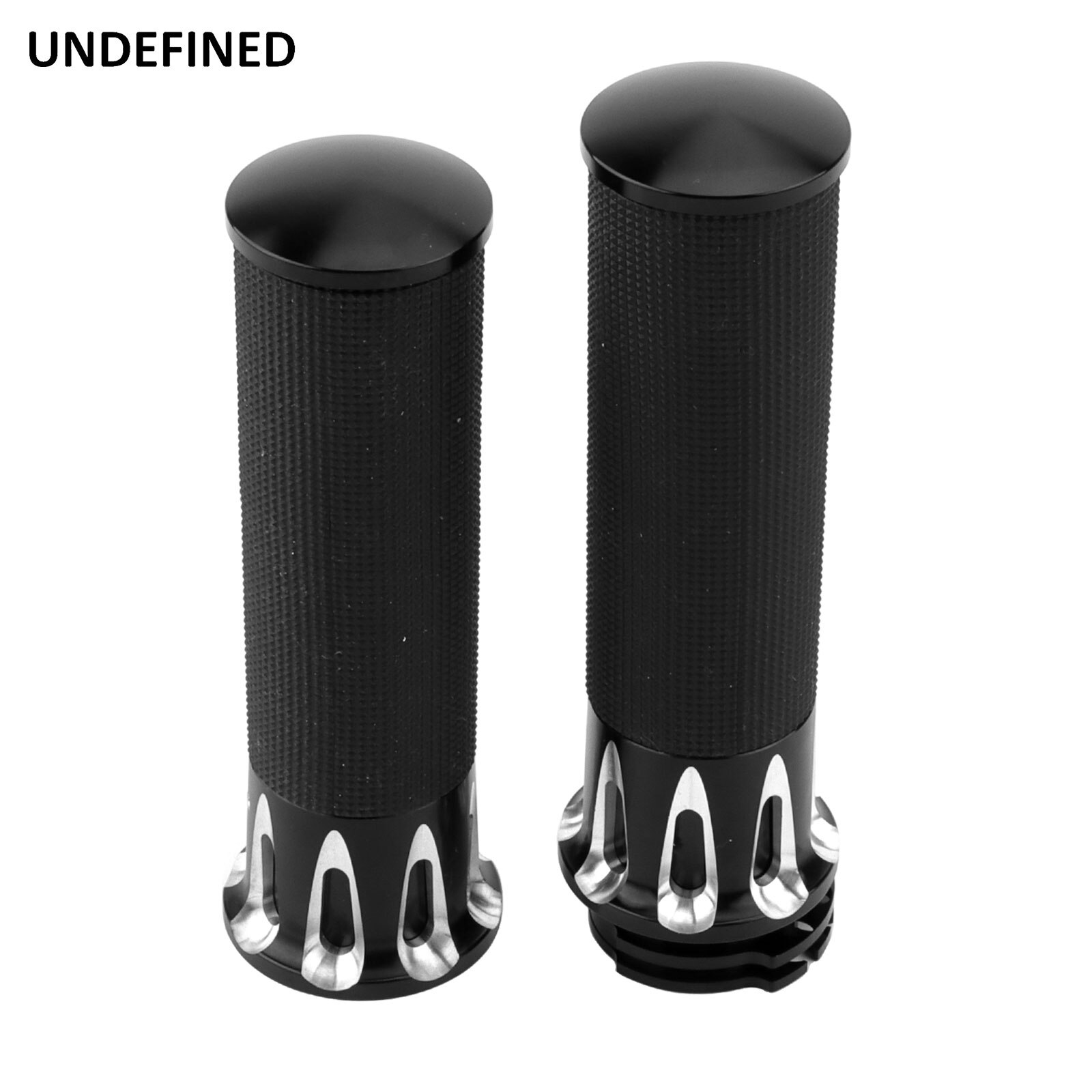25mm Hand Grips Motorcycle Parts Black Cut 1" Handlebar Grips For Harley Touring Sportster XL 1200 883 Dyna Softail 1996