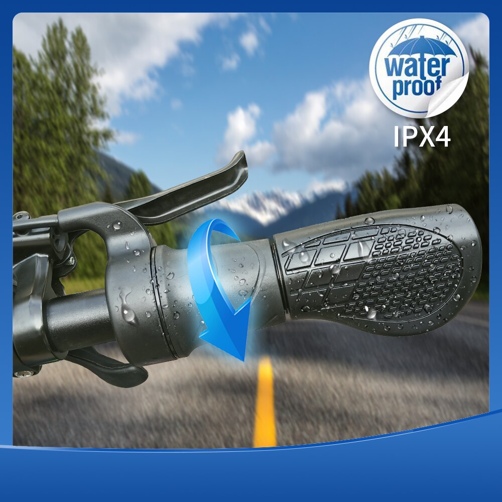 Electric Bike Twist Throttle Right Handle Throttle BAFANG 20X Half Waterproof/SM Connector for EBikes