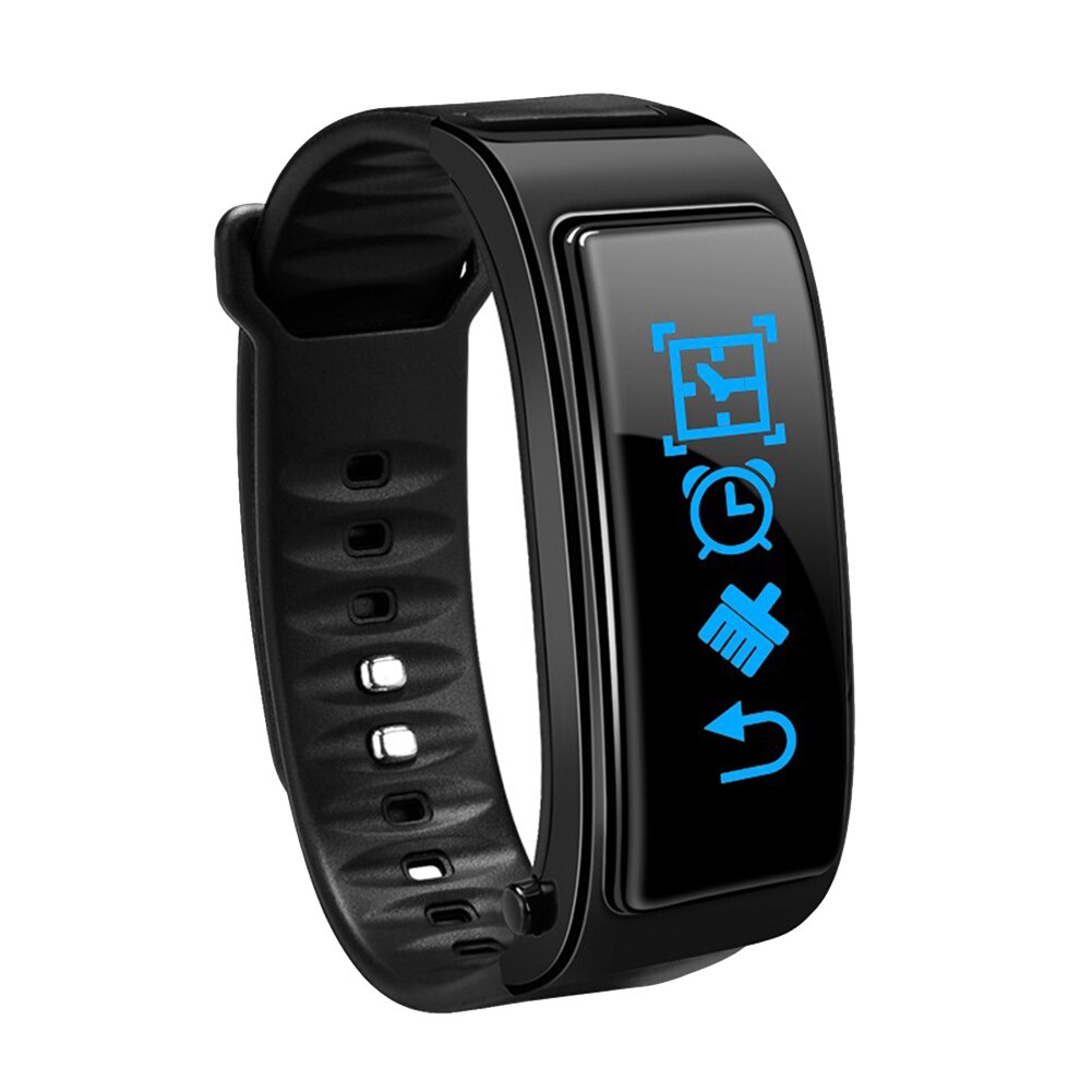 2 in 1 slimme armband met bluetooth oordopjes hartslagmeter sporthorloge  nd998: Zwart  y3 plus