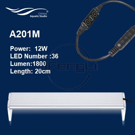 Chihiros Marine Led Licht Helderheid En W & B Kleur Verstelbare, sps Lps Zee Reef Tank Aquarium Plant Fish Commander Smart Control: A201M