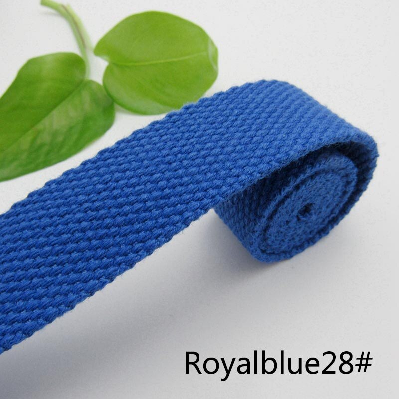 3Meter 50mm Dicke 2mm Leinwand Polyester Baumwolle Gurtband Etikett Band Taschen Rucksack Gurtband Voreingenommenheit Bindung Band DIY NäHenne Handwerk: RoyalBlue