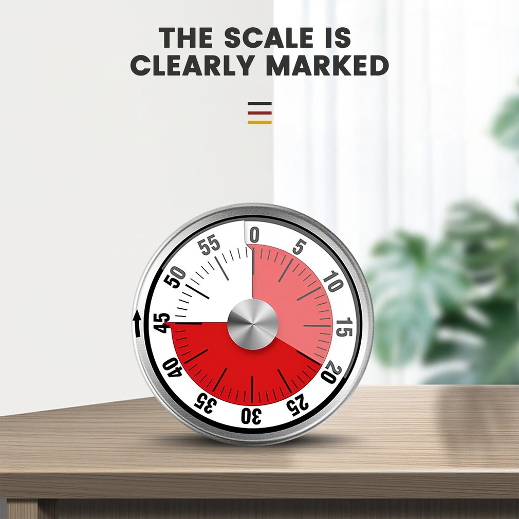 Kitchen Timer Digital Timer Manual Countdown Alarm Clock Mechanical Cooking Timer Cooking Shower Study Stopwatch