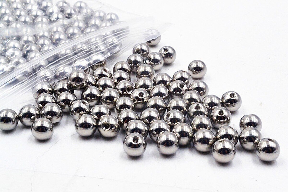 100 stücke Ersatz Ersatz BÄLLE Labret Hantel Bar durchbohren Anhänge 14g 16g DIY Edelstahl Körper Schmuck