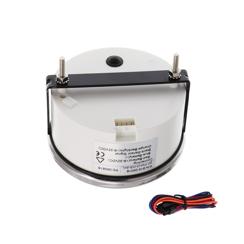 Marine Tachometer 8K Digital Meter fit Car Boat Diesel Generator Engine Gasoline Engine With Red Backlight 12-24V