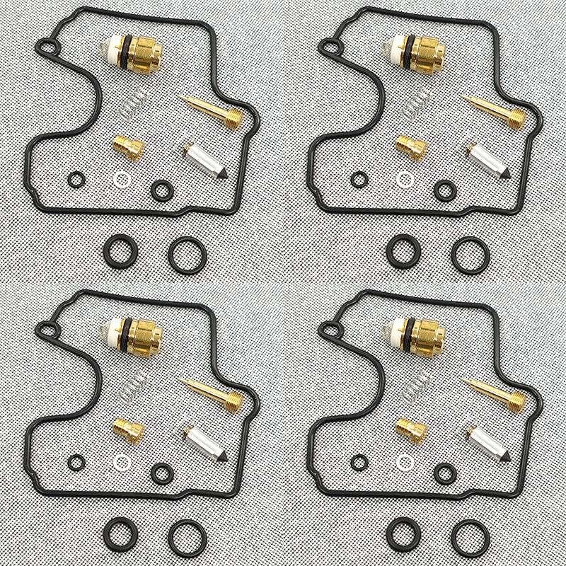 Rebuild Set Onderdelen 4Sets Voor Yamaha Yzf R1 YZF-R1 1998-2001 Motorfiets Carburateur Reparatieset