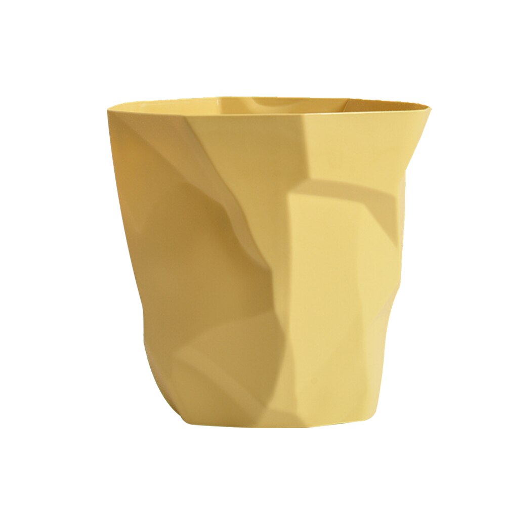 Trash Can Paper Waste Rubbish Garbage Basket Trash Can Household Clean Trash Container Home Cleaning Supplies: 02