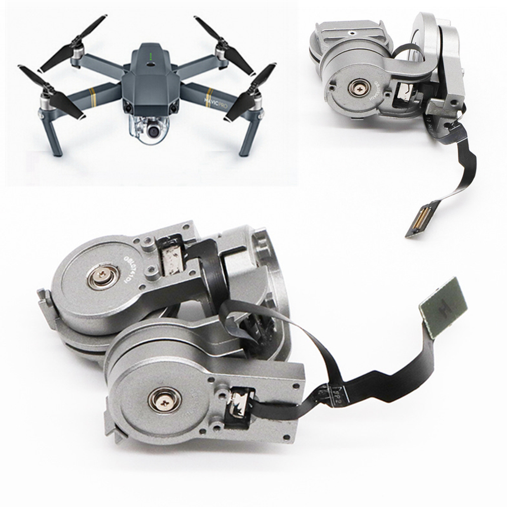 Original Repair Part DJI Mavic Pro Camera Lens Gimbal Arm Motor with Flex Cable for DJI Mavic Pro RC Drone FPV HD 4K Cam Gimbal