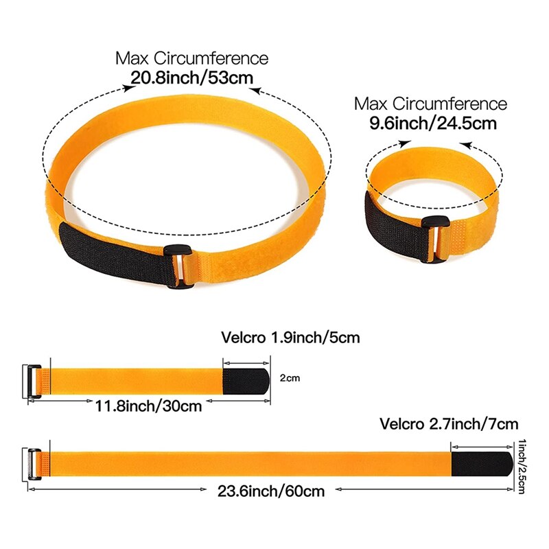 -15 Pieces Bike Straps Adjustable Bike Rack Straps Reusable Bike Cinch Strap Replacement Bicycle Accessories