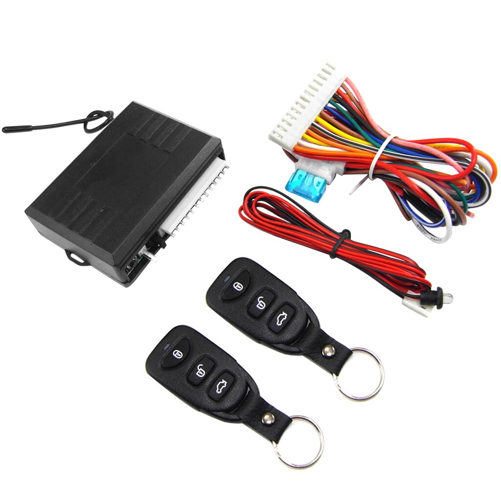 Universal Car Remote Control Alarm Keyless Entry System Anti-theft Door Lock