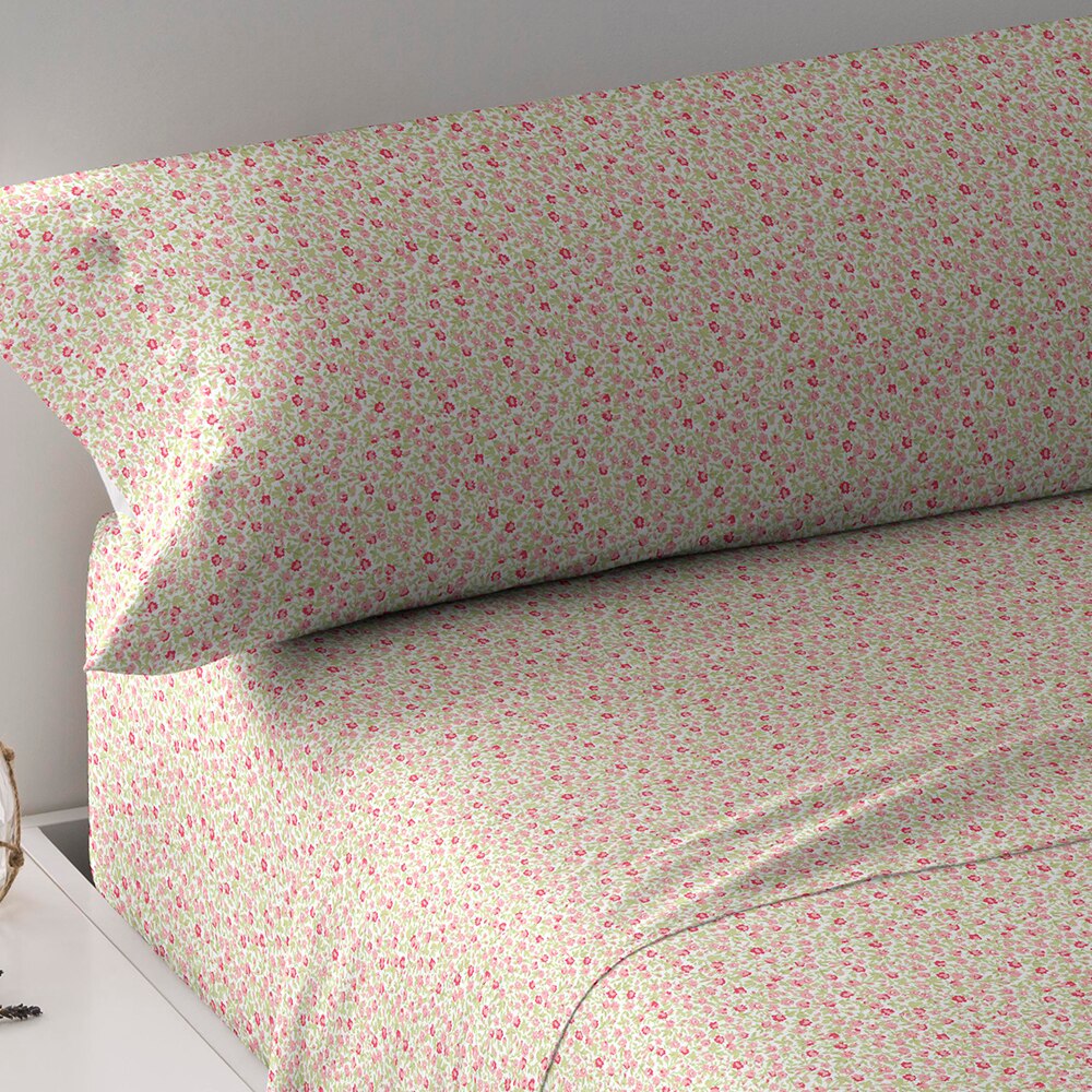 PimpamTex- Juego de sábanas para cama 90 100% Algodón | Ropa de cama con 3 Piezas y Estampados Originales | Sábanas Cama IT/PT: April