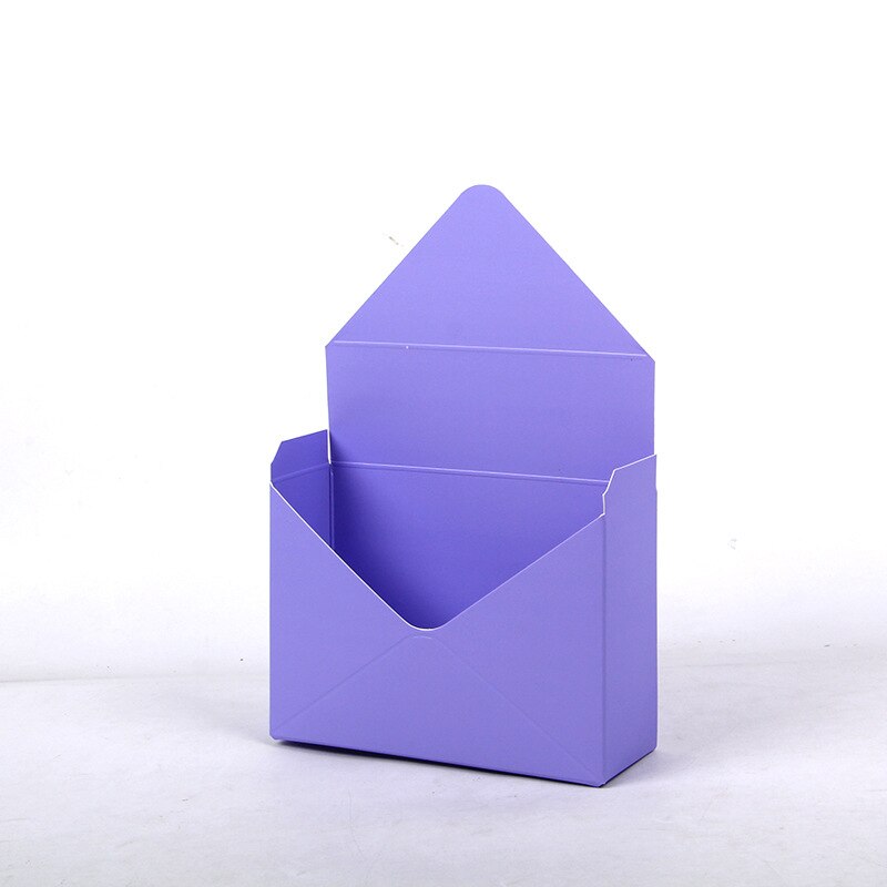 Envelope Shaped Flower Packaging Box Envelope Flower Storage Box For Wedding Engagement Party Decoration Boxes: 6