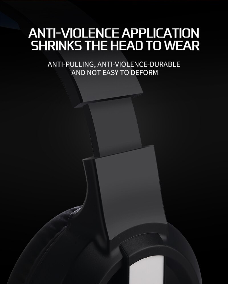 Deep Bass Gaming Earphone Headphone Waterproof Headset With 7.1 USB Channel Surround 360 Degree Rotation Microphone For Gamer