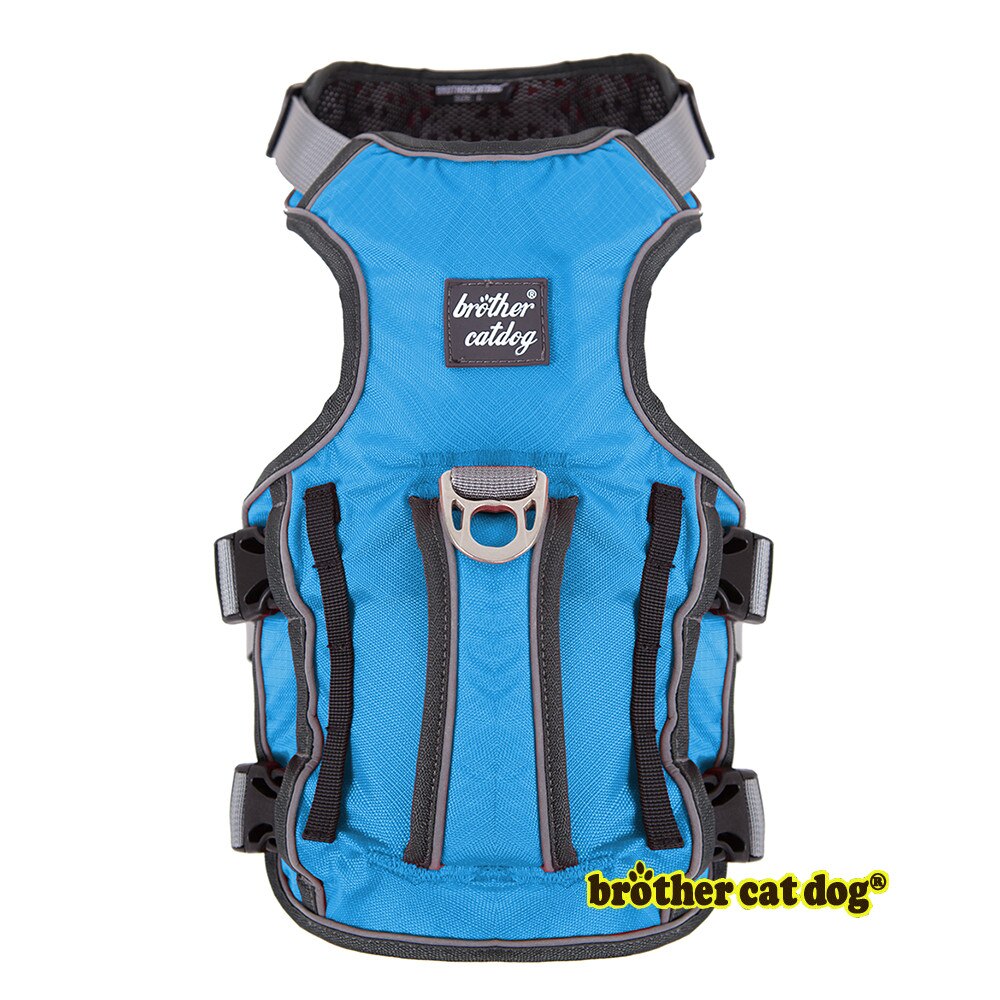 Hond Harness Training Vest Voor Medium Grote Honden Verstelbare Sterke Outdoor Avontuur Reizen Harnas Pitbull 8816