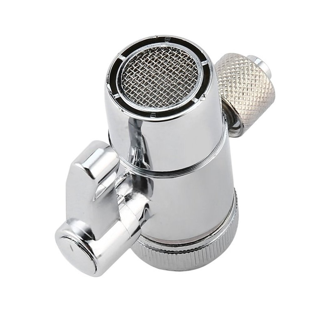 Brass Diverter Kitchen Adapter Faucet Splitter Sink Valve Home Bathroom Water Tap Diverter Sink Faucet Bathroom Accessories