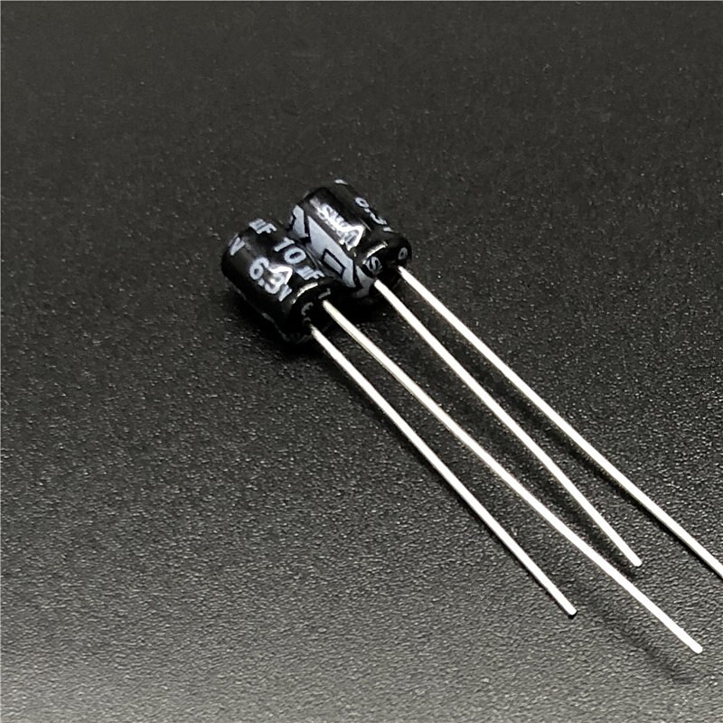 20 piezas/100/Pcs 10uF 6,3 V SAMXON serie SM 4x4 5x5mm de 6.3V10uF condensador electrolítico de aluminio