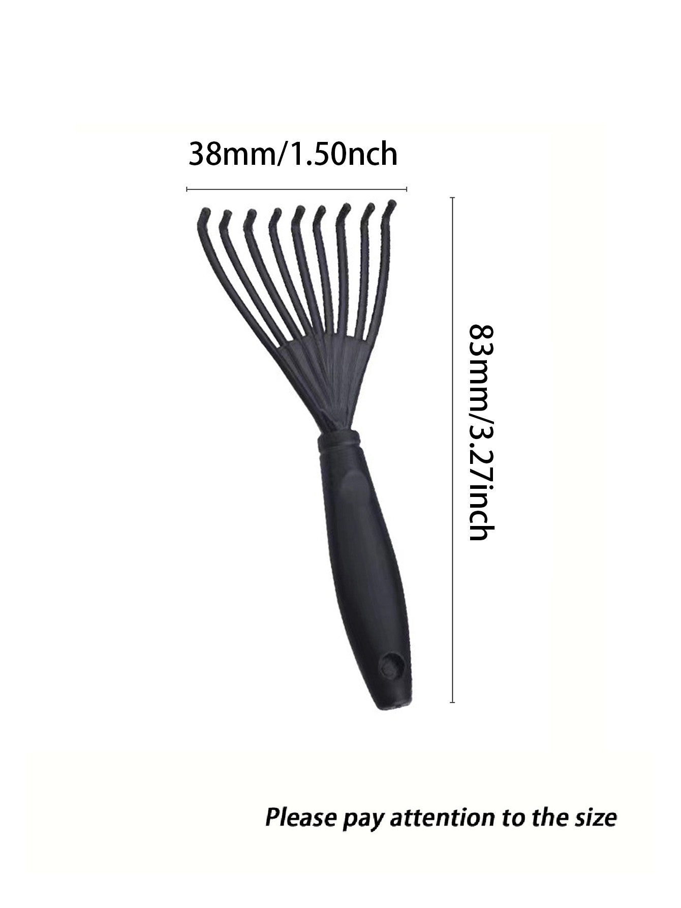 1 stk. stylingbørste for definisjon av krøller, fjerning av rynker, hårbørste, kam for vått, sammenfiltret krøllete hår, stylingverktøy for krøller