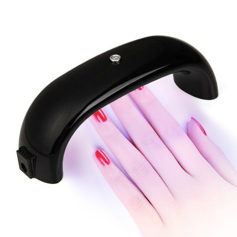 Mini 9W lámpara de uñas manicura UV lámpara LED hogar USB portátil secador de uñas respetuoso del medio ambiente de ahorro de energía máquina de uñas . Exclusivo.