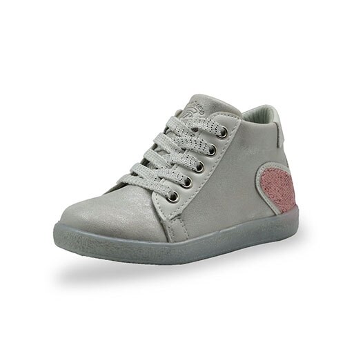 Apakowa meisjes enkellaarsjes kinderen outdoor feest school klassieke martin laarzen kinderen herfst lente casual schoenen met rits: Zilver / 8