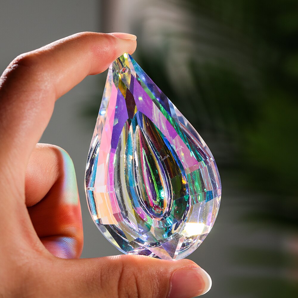 30mm Lamp Ball Prism Crystal Ball Sun catcher Rainbow Maker Window Hanging Ornament Sun Catcher Home Garden Decor