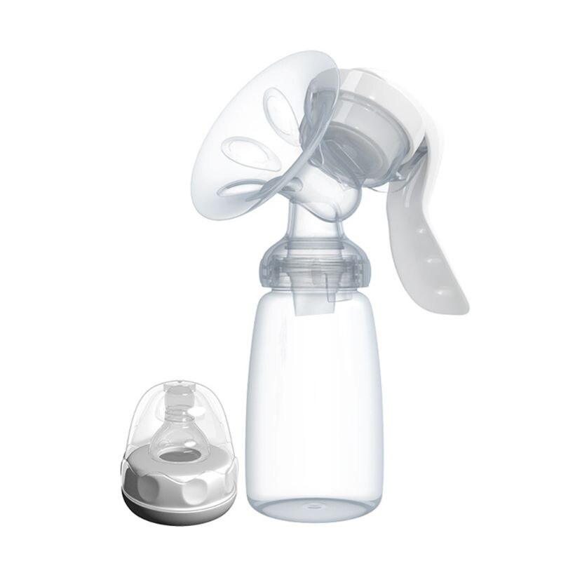 Manual Breast Pump Powerful Baby Nipple Suction Travel Suck Feeding Milk Bottles U90B