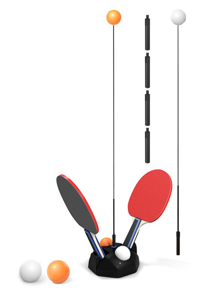 Table Tennis Trainer Pingpong Balls Table Tennis Training Robot Removable Rapid Rebound Ping Pong Ball Machine
