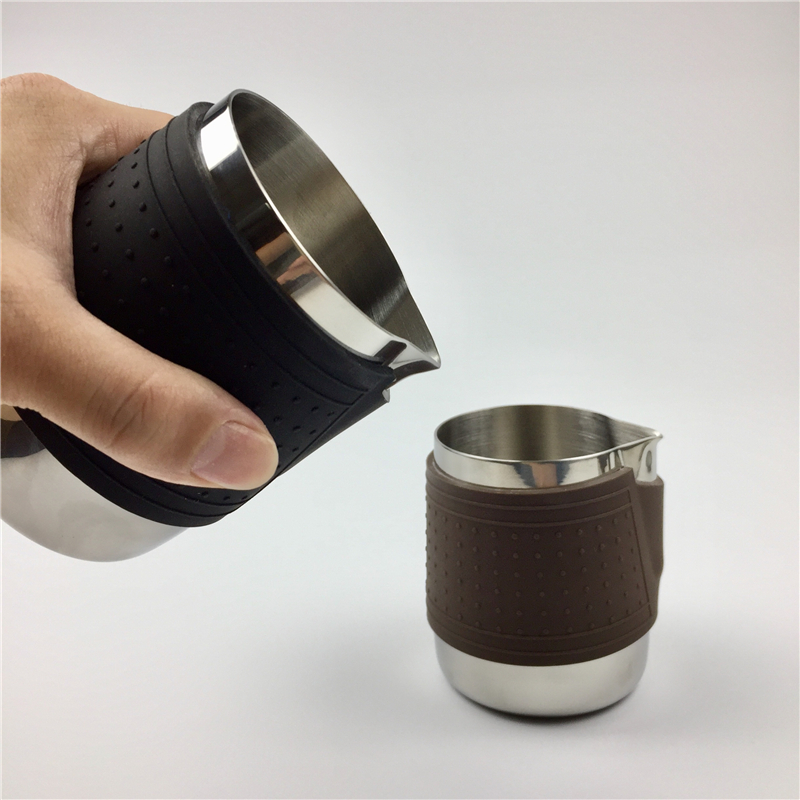 Stainless Steel Milk Frothing Jug Milk Pitcher Espresso Coffee Pitcher Barista Craft Coffee Latte Milk Jugs Frother Cup Pitcher