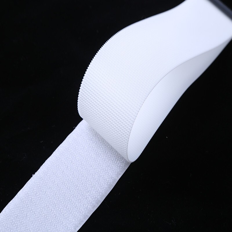 5 metros/16/20/25/30/50mm gancho con adhesivo fuerte lazo con cinta ajustable de adhesivo de nailon velcro adhesivo para costura DIY sin pegamento