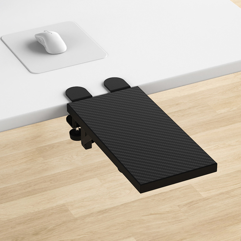 Wood Computer Arm Bracket Convenient Mouse Pad Holder Computer Desk Extender Foldable Armrest Rack for Desk Home Desktop