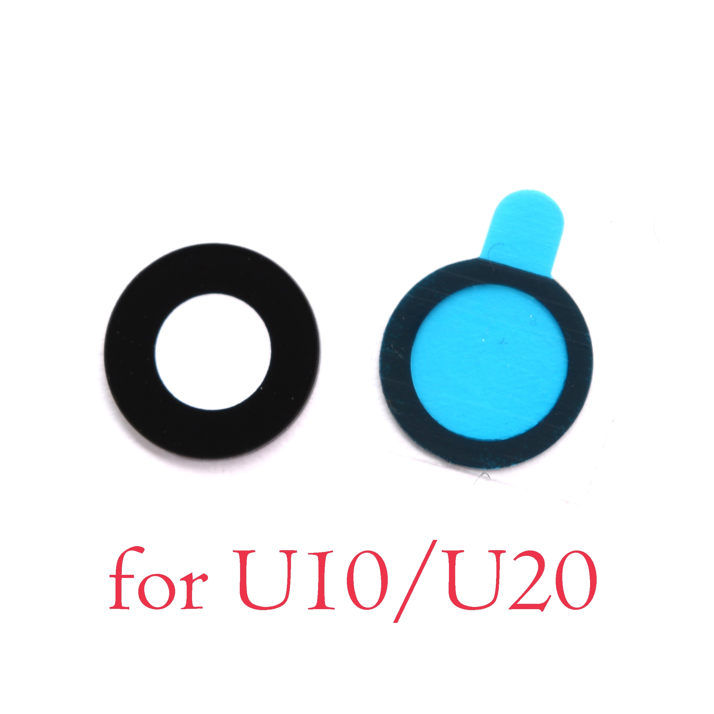 2pcs back rear camera glass lens for MEIZU U10 U20