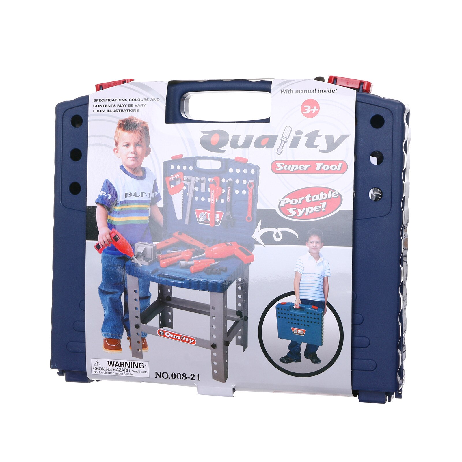 🔧 Coffret De 37 Outils éducatifs Pour Enfants Dès 3 Ans Avec Vraie Perceuse électrique Qui Fonctionne !